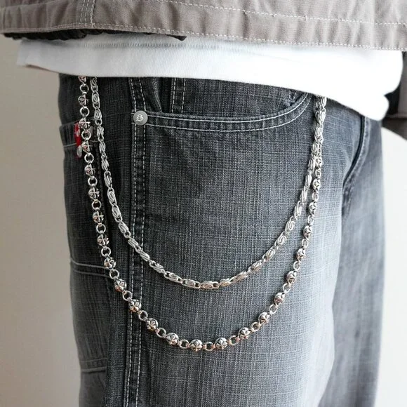 Y2K Heavy Metal Wallet Chain - Picture 1 of 9